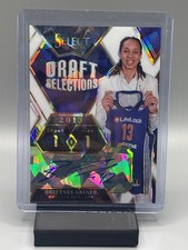 2024 Select WNBA Draft Selections White Ice Brittney Griner Auto 15/25 #DSS-BG