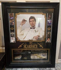 Scarface Shadow Box Picture VTG Salim Collection W/Anniversary Box Set FREE SHIP