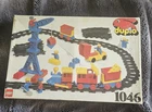 LEGO DUPLO Train Tracks Crane Set #1046 Very RARE w/BOX 1986