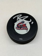 BRYAN BERARD Signed COLUMBUS BLUE JACKETS NHL Puck - w/COA #2