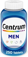 Centrum Multivitamin/Multimineral Supplement for Men, Non-GMO, 250 Count