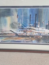 ' Ol Man River ' Original Painting By Keith Andry