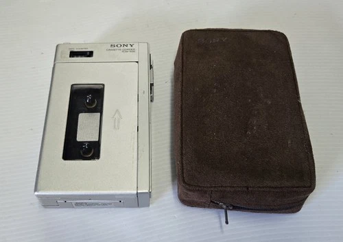 Vintage Sony TCM-600 Walkman Cassette-Corder Recorder