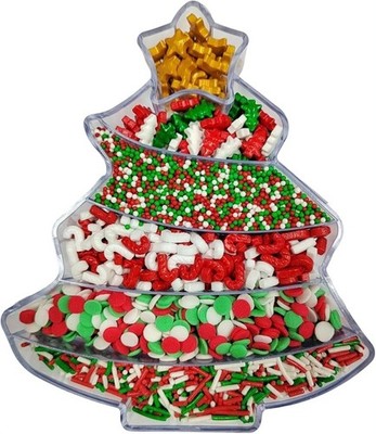 Christmas Confetti Sprinkles, Christmas Sprinkles for Cake Decorating