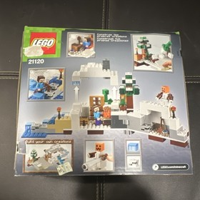 LEGO Minecraft The Snow Hideout 21120 Complete Set 327pcs Ages 8+ Box