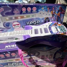 Kpop Demon Music Microphone Children's Toy with Light Microphone Can Play Songs