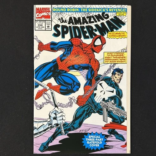 Marvel Comic Amazing Spider-Man #358 1992, 9.4/NM