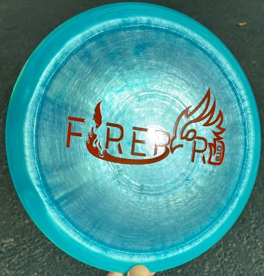 Disco especial plano y firme de golf Innova Champion Firebird rígido nacarado FAF Foto 4 de 4