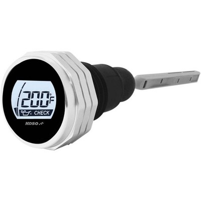 Varilla Nivel Aceite Cromada Indicador De Temperatura Y Pantalla LCD Iluminada P