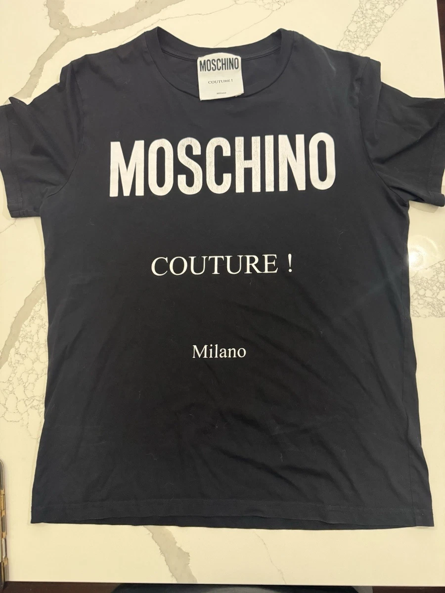 Moschino Black T-Shirts for Men for sale | eBay