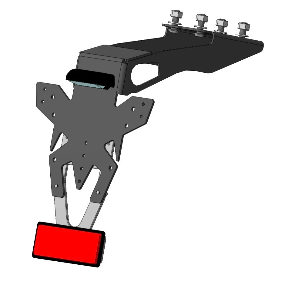 Support de plaque KAWASAKI NINJA 1100 SX de l'année 2025 - Photo 3/4