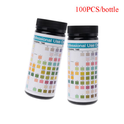Medical 100pcs Urinalysis Reagent 10 Parameters Urine Test Strip URS-10T/