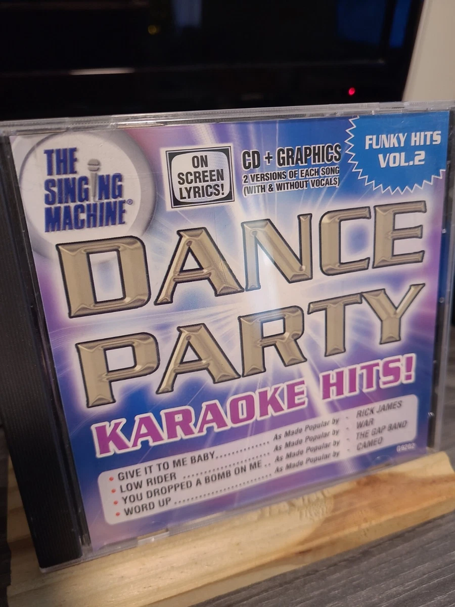 KARAOKE CD+G FUNKY HITS V.2 (See pix for alts) Singing Machine
