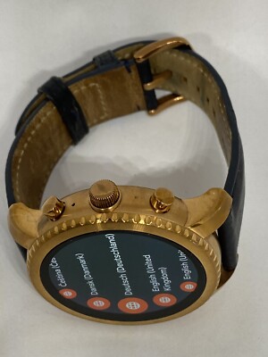 FOSSIL - FOSSIL Q  スマートウォッチ　Gen 3  FTW4002 Fossil Gen 3 Explorist Black Dial Men's Smart Watch