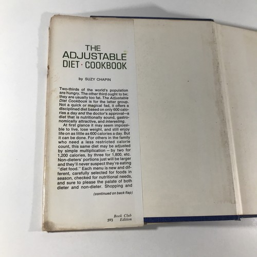 The Adjustable Diet Cookbook by Suzy Chapin - Vintage Hardcover with Dust Jacket - Bild 7 von 14