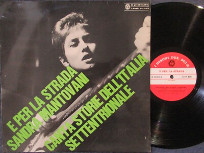 SANDRA MANTOVANI E Per La Strada / LP Italy 1967 I DISCHI DEL SOLE DS 143/45/CL