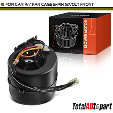 Front AC Blower Heater Motor 12v for 008-A37/C-42D 008-A100-93D With Fan Cage