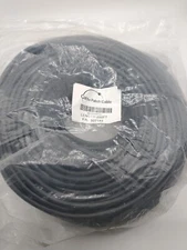 Cat5e Ethernet Network Patch Cable Black  200 FT Lot