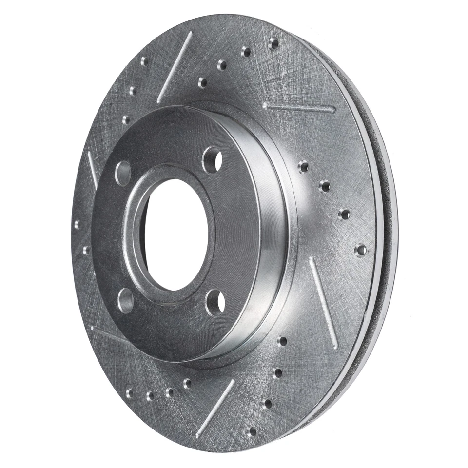 10.31'' Front Drilled Brake Rotors for Honda City Civic Insight Acura Integra EL - Image 4 of 4