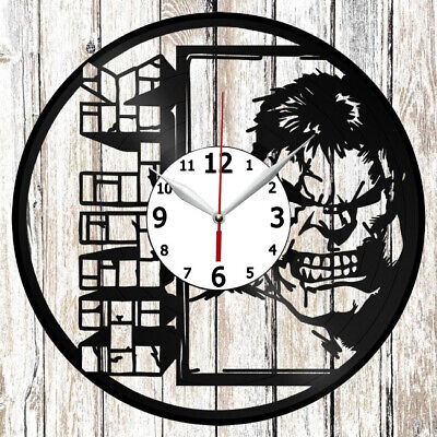 Details about   LED Vinyl Clock Hulk LED Wall Decor Clock Original Gift 4526