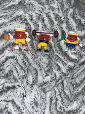 Vintage Kool-Aid Man Promotional PVC Mini Figures Kraft General Foods Set Of 3