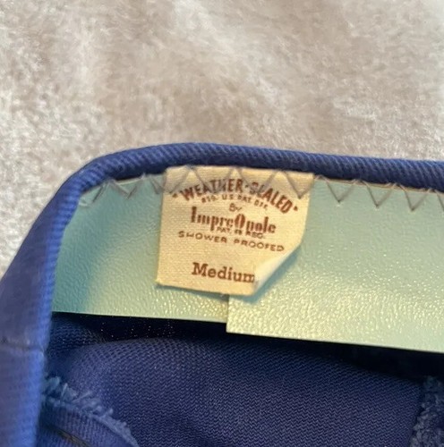 "Vintage 40er 50er 60er Jahre Baseballkappe Kind Kleinkind Baby Wetter versiegelt ""G VI IX""" - Bild 6 von 6