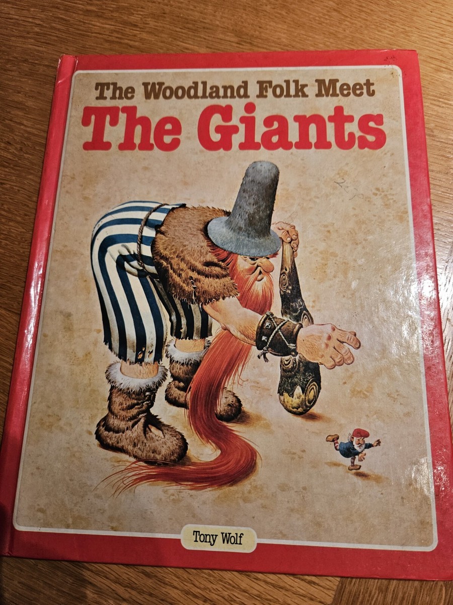 THE WOODLAND FOLK MEET THE GIANTS BOOK RETRO 80S | eBay UK