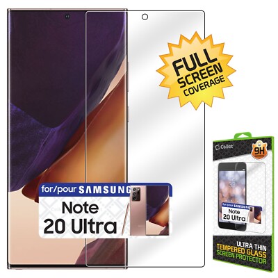 Cellet Full Coverage Flexible TPU Screen Protector for Samsung Note 20 Ultra