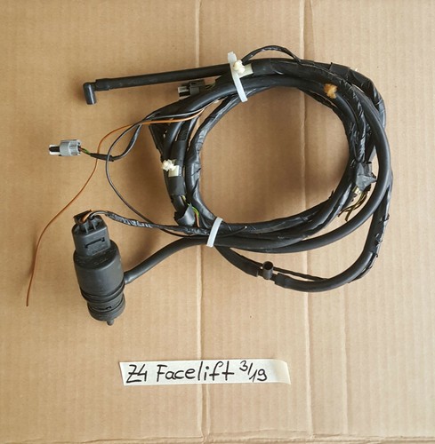 BMW Z4 E85 E86 Wischwasser Leitung für Spritzdüse i.d. Motorhaube + Waschpumpe
