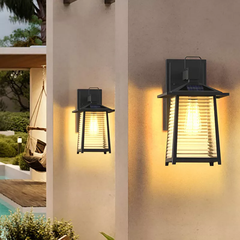 Modern Wall Lamp Outdoor Wall Light Glass Lighting Fixtures Garden
