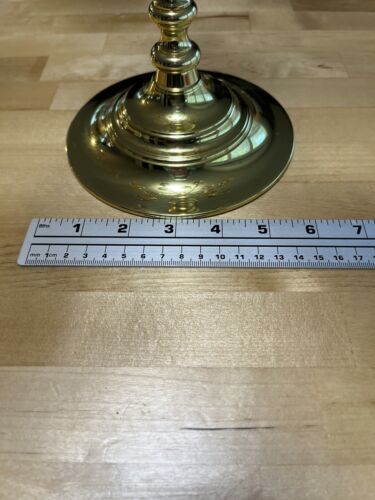 Baldwin Candelabra 13 Candle Holder Solid Brass Very Heavy Ornate 19.75” Tall - Picture 5 of 17