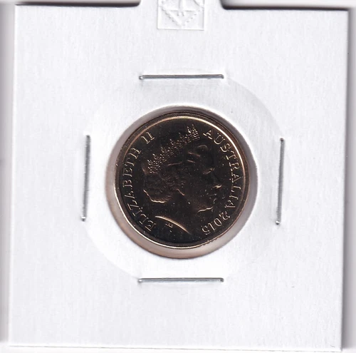 AUSTRALIAN: 2015 $2 UNC COIN IN 2X2 HOLDER -..
