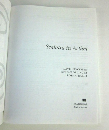 Scalatra in Aktion Taschenbuch Buch Hrycyszyn Ollinger Bäcker Manning Publikationen - Bild 7 von 8