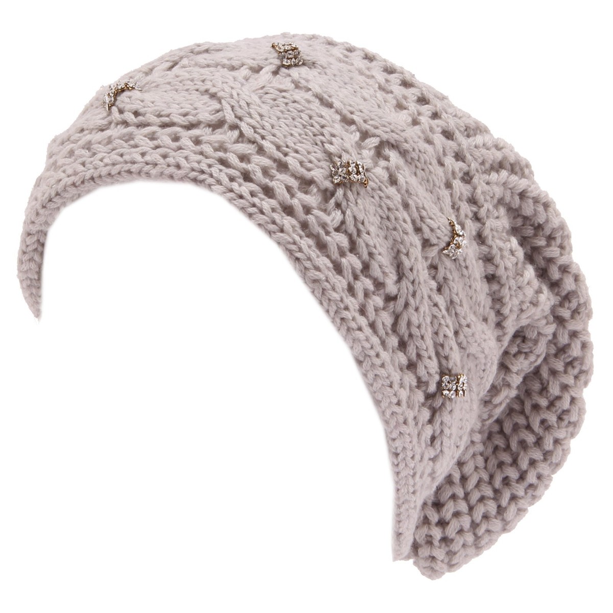 Regina by Angela Maffei Luxury hat, from Italy 1724W cuffia bimba REGINA BY ANGELA MAFFEI wool blue hat  main image 3