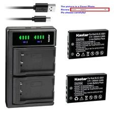 Kastar Battery LTD2 Charger for Kodak KLIC-5001 & Kodak EasyShare DX7440 Zoom