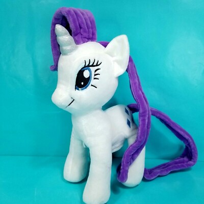 My Little Pony Rarity Plush Play with my Hair Talking Poseable