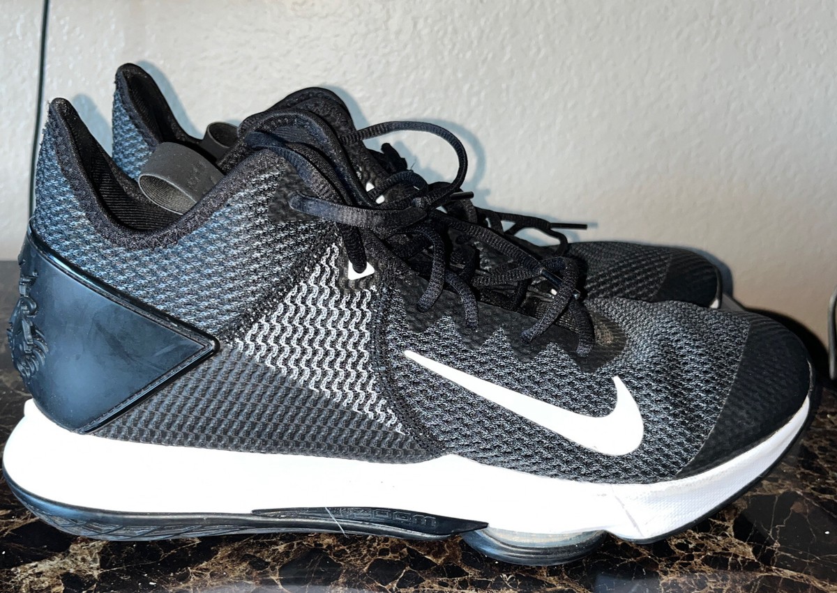 NIKE LEBRON WITNESS 4 IV [BV7427 001] BLACK WHITE MAX AIR 
