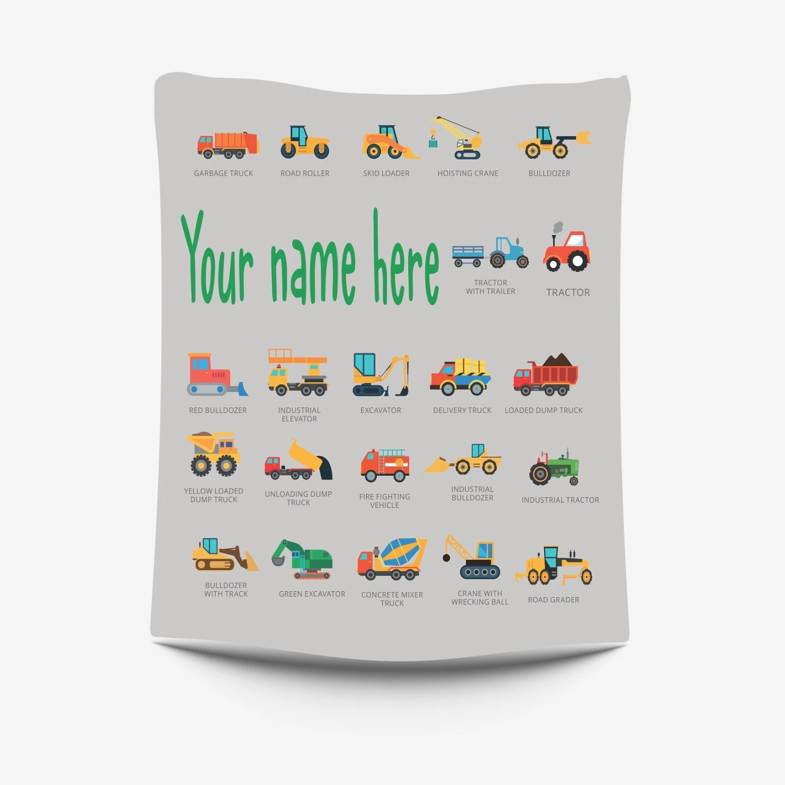 Personalized barbie  Blanket with Name for Girl, Disney Princess blankets