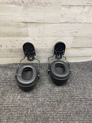 Pyramex Black Dielectric Hard Hat Cap Mounted Earmuffs, CMFB6010, NRR 23dB, New