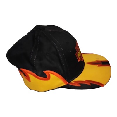 Vintage Harley Davidson Flame Snapback Hat Cap Embroidered  display picture 1