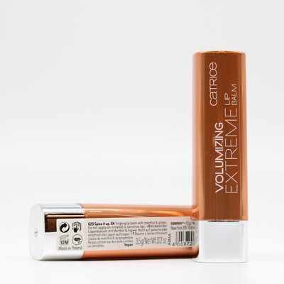 2x Catrice Volumizing EXTREME Lip Balm 020 Spice it up 2x3,5g - NEU