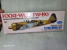 Guillow's Focke Wulf FW-190 Sealed Balsa Wood Airplane Kit