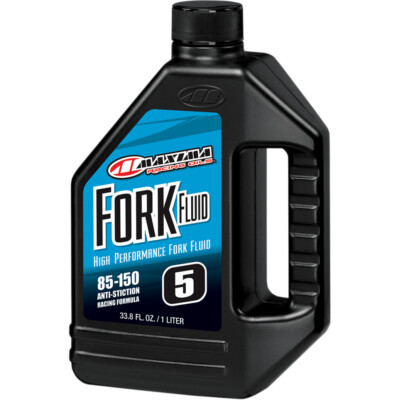 Maxima Racing Oil Motorcycle Suspension Racing Fork Oil/Fluid | 5W | 1 Liter