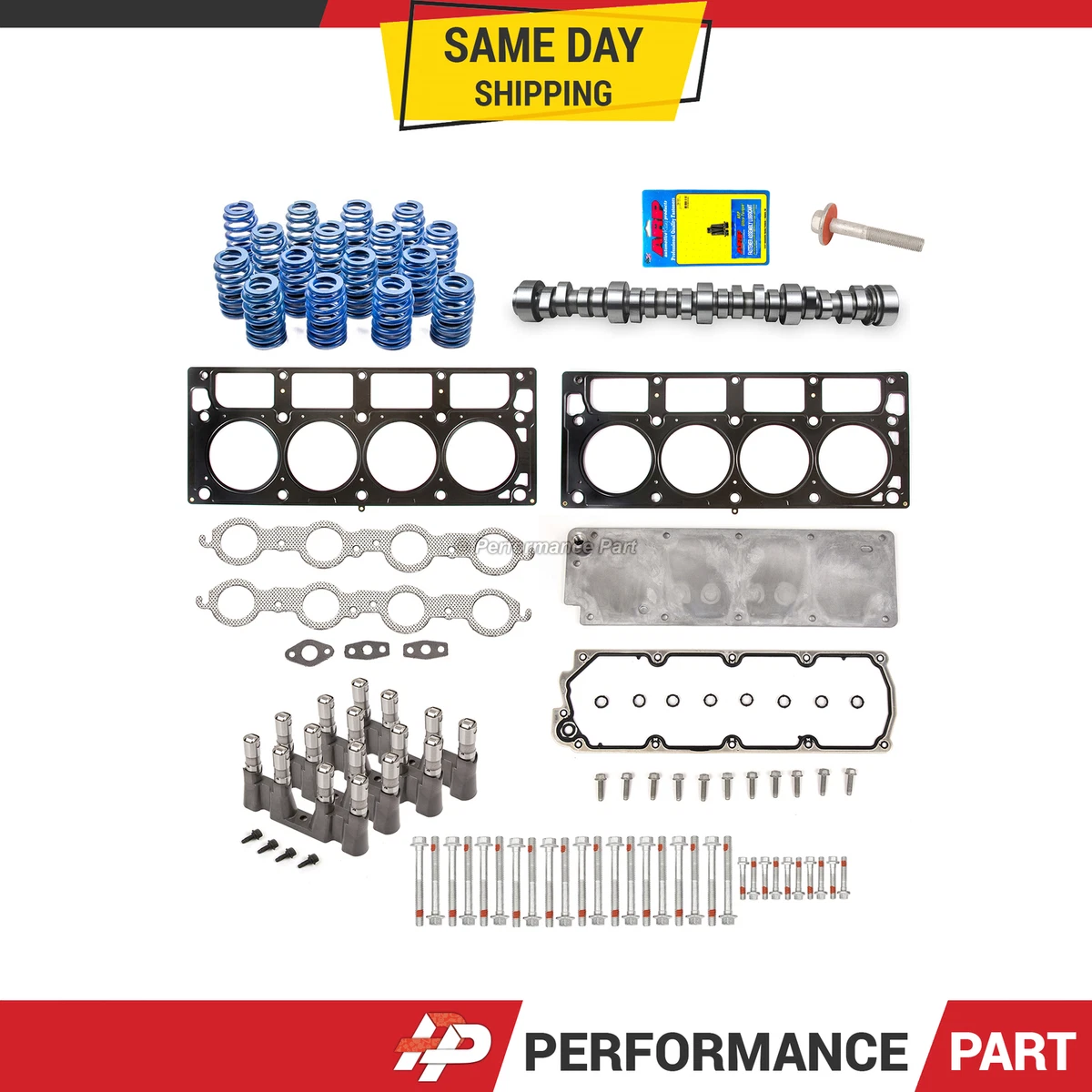 GM Chevy AFM DOD Delete Kit Camshaft 3Bolts Gasket Set, 48 OFF