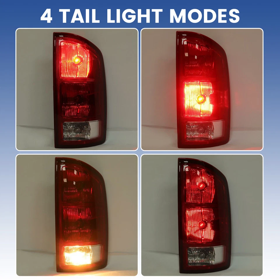 Luz trasera lateral derecha pasajero para Dodge Ram 1500 2500 3500 2002-2006 Foto 2 de 4