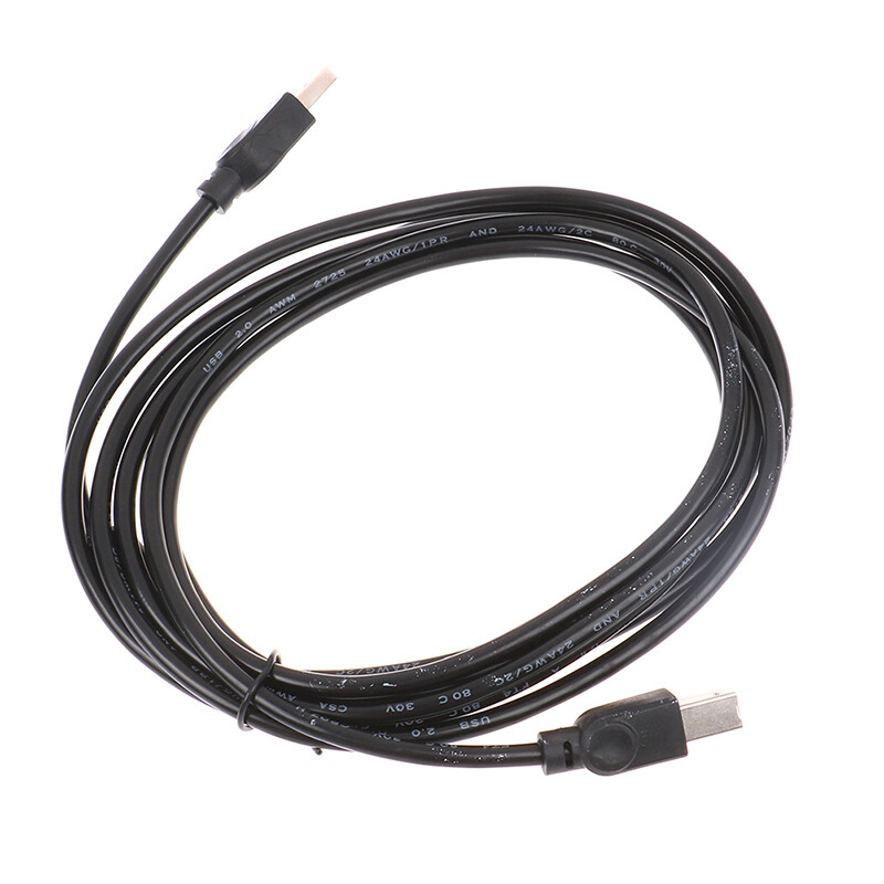 USB Printer Cable Type A To B Male USB2.0 Label Printers Office