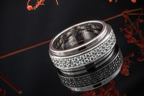 Piaget Possession Ring Drehring mit 1,2 ct. Brillanten in Weißgold Gr 53 Schmuck - Bild 3 von 4