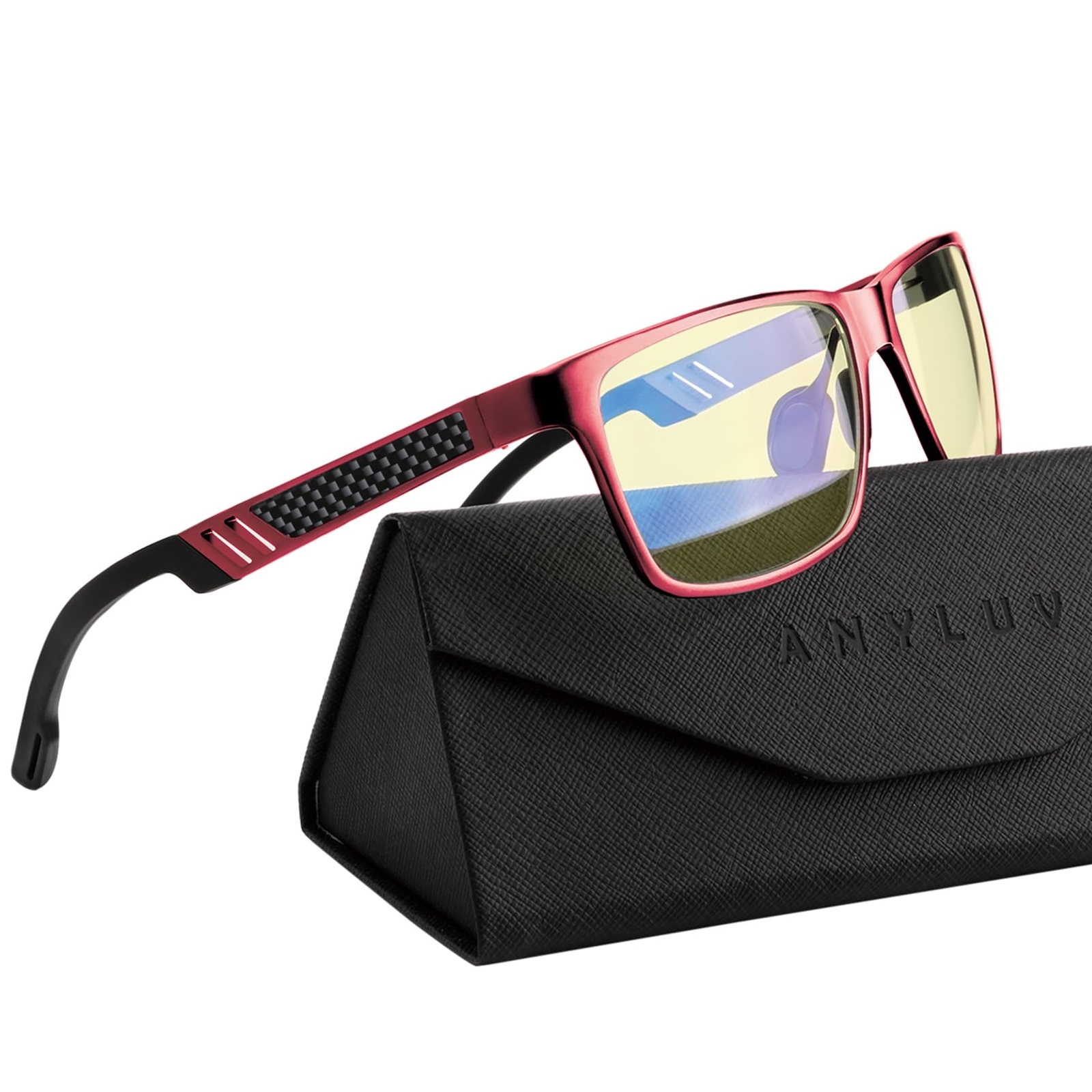 ANYLUV Gaming Glasses for Men Blue Light Glasses Mens Computer Gamer Glass UV...