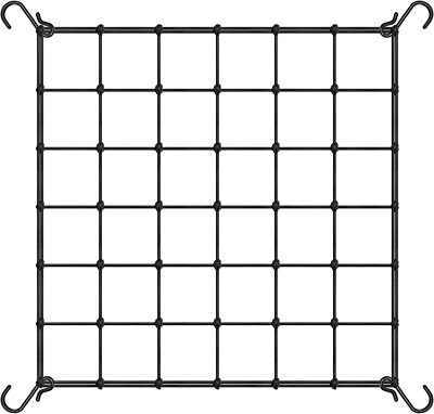 VIVOSUN 1-Pack 3x3FT Elastic Trellis Netting with Hooks for Grow Tents