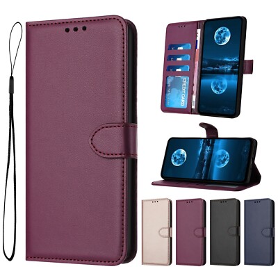 Leather Flip Wallet Phone Case for Xiaomi Redmi 14C A4 A1 A2 Note 14 13 12 Pro